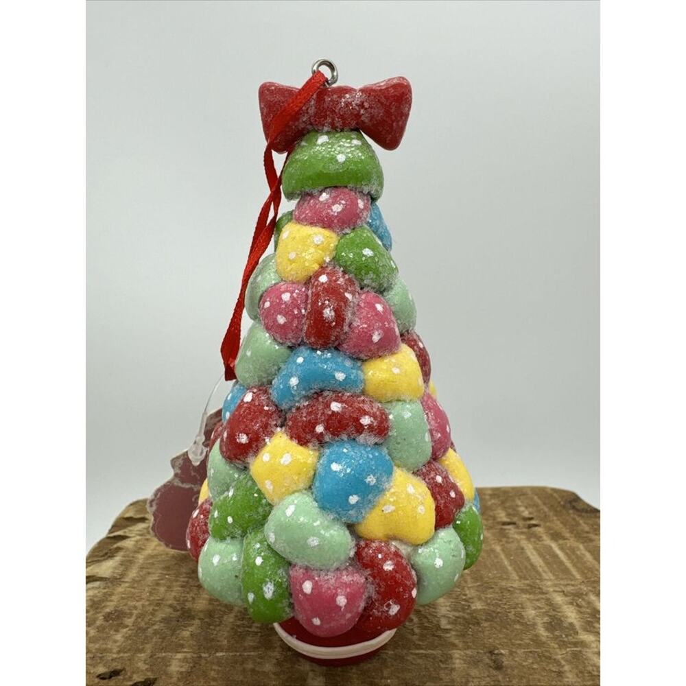 St Nicholas Square Kohl's Sweet Treats Christmas Tree Ornament Polka Dot Red Bow